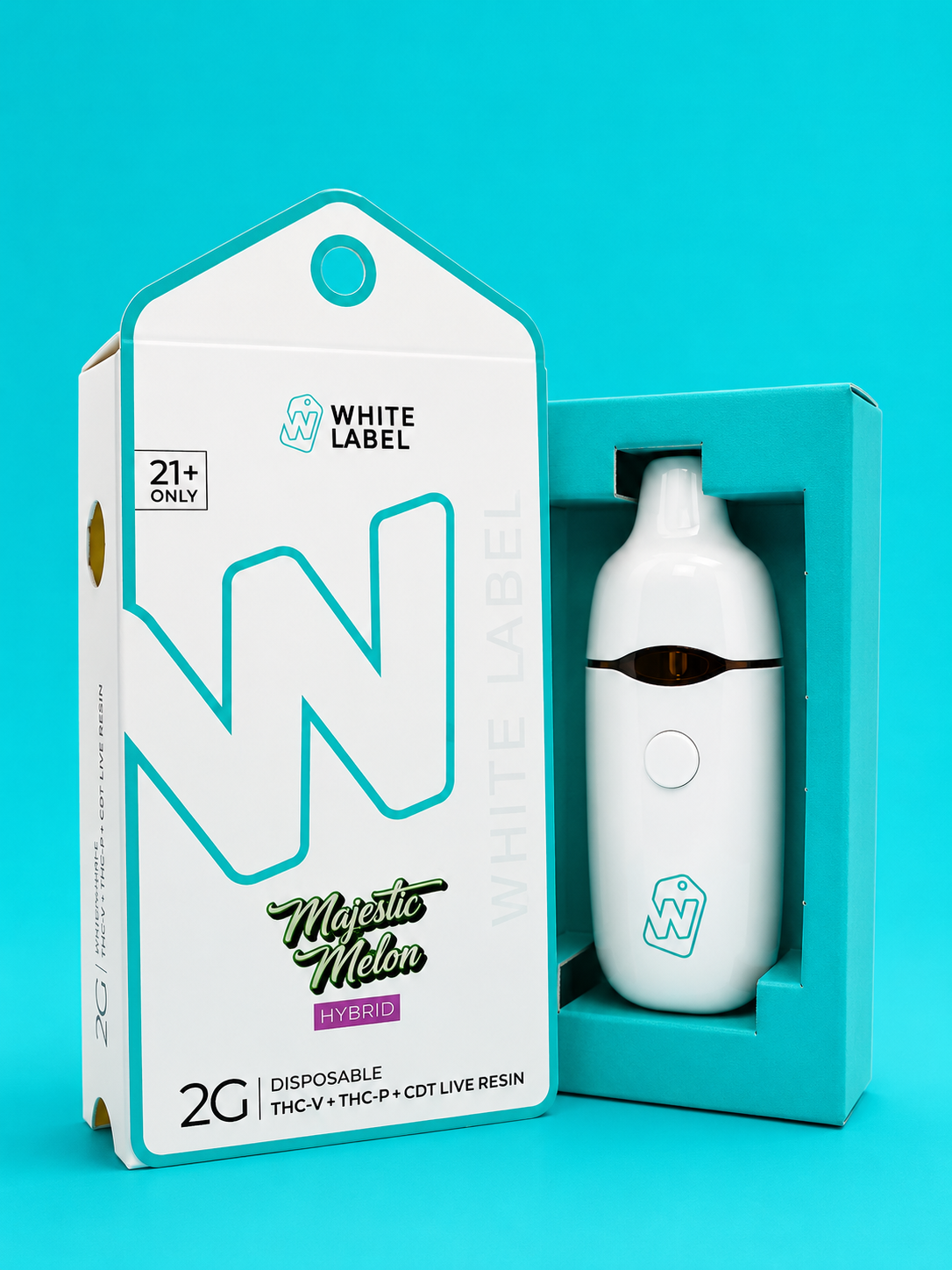 THC-V / P HEMP V2 ALL-N-ONE (MAJESTIC MELON) Hybrid