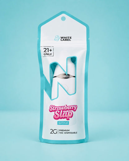 THC V2 ALL IN ONE VAPES (STRAWBERRY SLAP) sativa