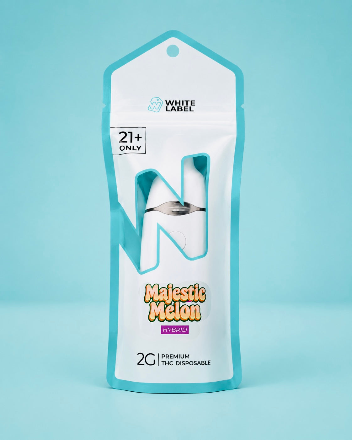 THC V2 ALL IN ONE VAPES (MAJESTIC MELON) hybrid
