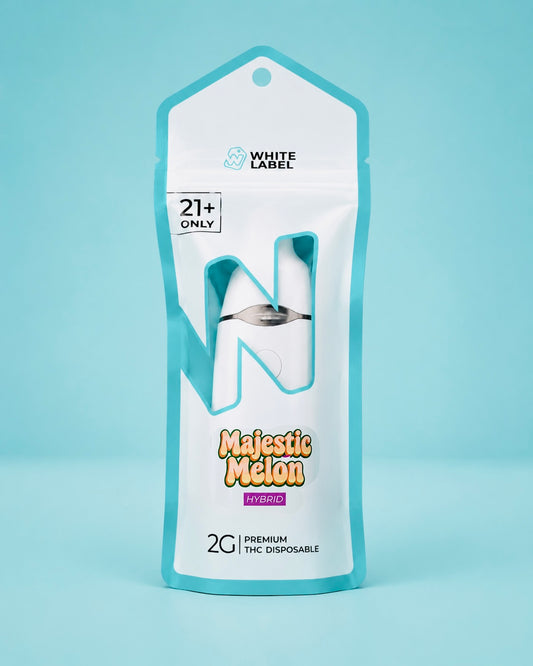 THC V2 ALL IN ONE VAPES (MAJESTIC MELON) hybrid