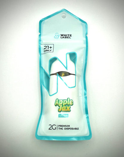 THC V2 ALL IN ONE VAPES (APPLE JAX) sativa